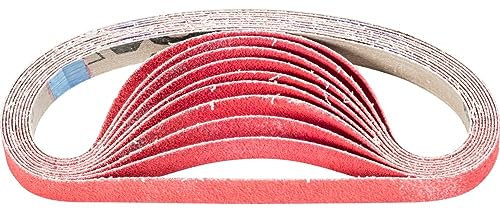 PFERD 799710 Kurzbander BA, Ausführung Keramikkorn Co-Cool, 60 Korngröße, 520mm x1 6mm, 100 Stück