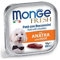 Monge Fresh Duck, Nassfutter für Hunde (Nassfutter aus Ente, hochwertige Qualität, ohne Farb- und Konservierungsstoffe, geringer Zuckergehalt, schmackhaftes Hundefutter, 100 g)