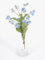 MaxJam Artificial Blue Forget me Not Wild Flowers Tied Bunch Bundle Posy 50 Heads