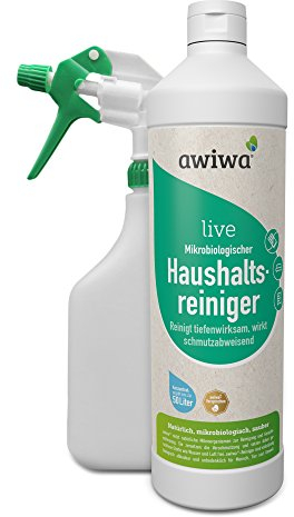 awiwa Haushaltsreiniger Bodenreiniger & Allzweckreiniger für Küche & Haushalt + Sprühflasche