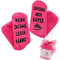 Top-Geschenk24.de Kuschelsocken (Fusselfrei) Kaffee Geschenk für Frauen, WENN DU DAS LESEN KANNST BRING MIR KAFFEE SOCKEN, Geburtstagsgeschenk für Freundin, Schwester-Geschenk, 36-42/43, Rosa-kaffee