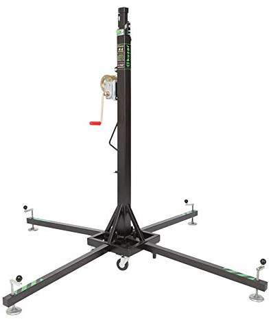 Kuzar K-3 Telescopic Lifter 5.35m 125kg SWL Winch Stand