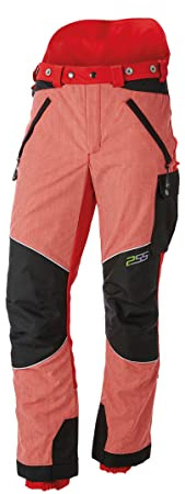 PSS Schnittschutzhose X-Treme Vectran Rot/Schwarz Größe 98
