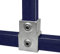 KLEMP T-stück - Kurz Quadratische Rohrverbinder 40x40 mm Vierkantrohre Temperguss Typ 2S-40x40 mm