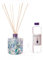 Reed Diffuser Gift Set Cylinder - Turquoise & White with Cotton Flower Fragrance