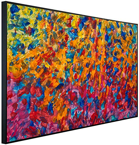 Ecowelle Infrarotheizung mit Bild | 900 Watt | 60x120 cm | Infrarot Heizung| | Made in Germany| f 153 Abstraktes Gemälde