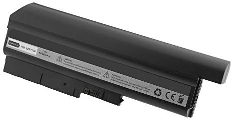 PATONA Akku kompatibel mit IBM Lenovo ThinkPad T60 T61 R60 R60e 40Y6797 40Y6799 6600 mAh 10,8 V / 40Y6795 41N5666 2637 2007 1954 0659 0656 9464 9459