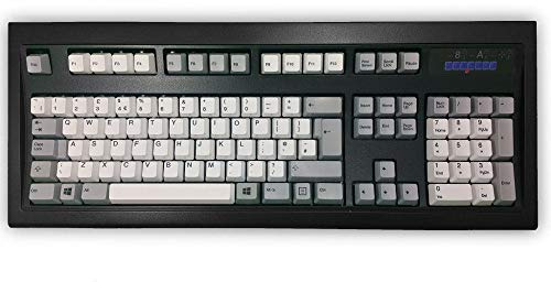 UK New Model M Keyboard Black White/Gray