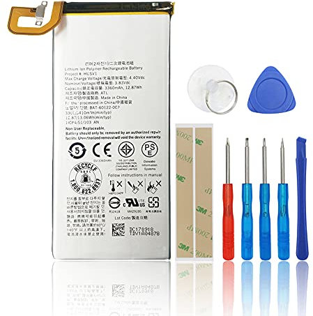【2024 Neu】 SwarKing Ersatz Akku BAT-60122-003 Kompatibel mit BlackBerry Priv STV-100 with Toolkit