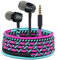 URIZONS Ecouteurs coloré Filaire Stéréo HiFi Écouteurs avec Microphone et Contrôle du Volume Écouteur Intra-Auriculaires avec Son Surround Jack 3,5 mm Casque Filaire Sport