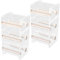 LOLYSIC 6 Stück Washi-Tape-Organizer, Tape Holder Organizer, Washi Tape Organizer, Masking Tape Cutter, Office Tape Holder Dispenser für Schreibtisch
