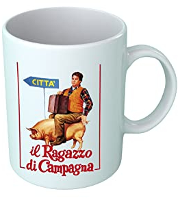Tazza Divertente - Ragazzo di Campagna - Classici - Cult - Cinema - Comicità - Tazze Colazione - Amico - Idea Regalo