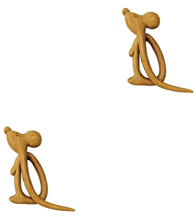 HOJIOESRD 2 Satz von Broschen Schal Verschluss Schal Schnalle Jubiläum Geburtstag Pin Schmuck Maus