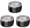 MEMOFYND 3 piezas de cinta aislante de silicona, cinta de silicona autofusible, cinta de reparación de electricistas multiusos para cables, tuberías, fugas de tuberías de agua (negro)