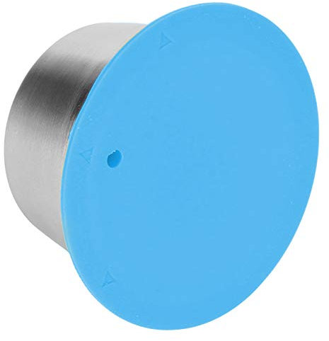 Capsule de café réutilisable en acier inoxydable durable pour machine à café Dolce Gusto - 40 ml (bleu)