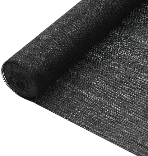 ZEYUAN Zaunblende Schwarz 2x10 m HDPE 75 g/m Sichtschutz Garten, Sichtschutzmatte, Sichtschutzzaun, Schattiernetz, Dekorative Zäune, Windschutz Terrasse - 149329