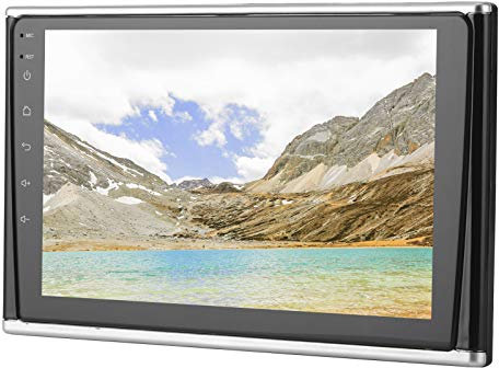 Monitor de reposacabezas del Coche, 9in HD Display Reposacabezas Reproductor de Video a Distancia Universal multifunción TV portátil, con Altavoces incorporados