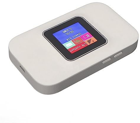 KIMISS Pocket 4G WiFi| 300 Mbit/s Geschwindigkeit| Plug-and-Play | Micro-Kartensteckplatz 4G USB Tragbares WLAN | für den Heimgebrauch in Europa