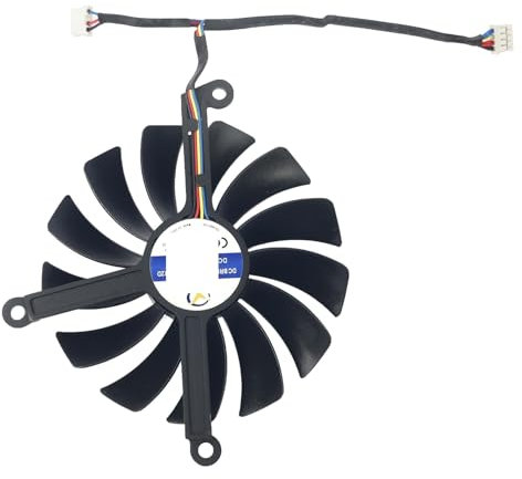 BDAKQJV Scheda Grafica Ventola for Scheda Video CF1015U12D da 95 mm, CF9015U12D da 87 mm for Merc 319 AMD RX 6800 6900XT 6800XT GPU.(Fan - C)