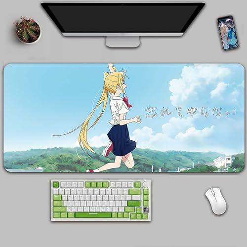 Tapis De Souris Gamer Tapis De Souris De Jeu for Ordinateur Portable - Tapis De Bureau Animé - De Jeu for Clavier PC - Imperméable Et Antidérapant(Ygdg-34,900x400mm)