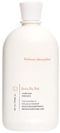 Dessous-Waschmittel – 500 ml sanft duftende Flüssigkeit, milde Formel für hocheffiziente Wäsche, stoffsichere Reinigungslösung, Unterwäsche-Reiniger für Höschen, BHs, Seide, Spitze, Intim, Reisen