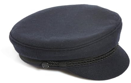 modAS Unisex Elbsegler Original - Schiffermütze Prinz-Heinrich-Mütze als Zeitloser Klassiker