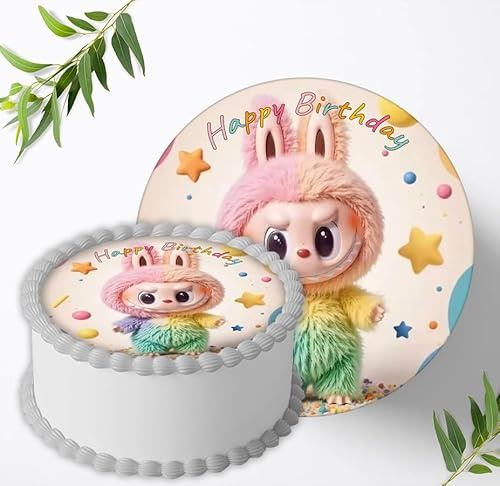 Tortenaufleger Tortenbild Tortendeko Fototorte, für Jungen,Mädchen zum Geburtstag, Essbares Foto Fondant, Ø 20cm - 2640..