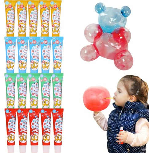20 Stück ungiftige Kunststoffblasen Luftballons Blasspielzeug Party Indoor Outdoor Kinder