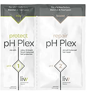 pH Plex 1 & 2 - Schutz & Reparatur Haarpflege-Set | schützt das Haar während des Färbens/Bleichens | repariert geschädigtes Haar | geeignet für alle Haartypen für ein optimales Haargefühl