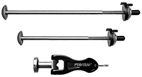 Raleigh 110 Quick Release 2-Pack Shackle Lock, Black