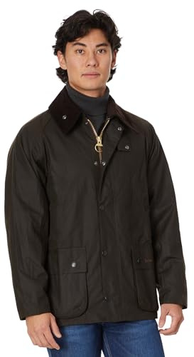 Barbour Herren Classic Bedale Wax Jac Jacke, Grün (Olive 000), XXXX-Large (Herstellergröße: 50)