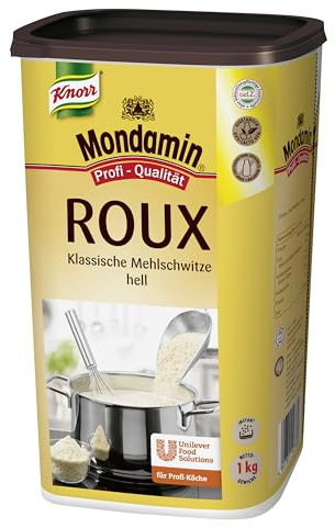 Mondamin Roux Klassische Mehlschwitze hell, 1er Pack (1 x 1 kg)