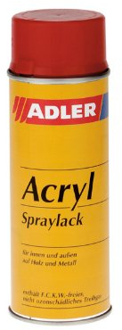 Acryl-Spraylack 400ml Schwarz matt Sprühlack Acryl Lackspray