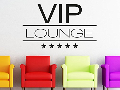 KLEBEHELD® Wandtattoo VIP Lounge No.1