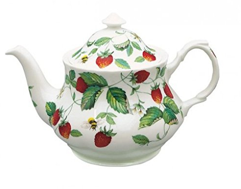 Roy Kirkham Teapot, Alpine Strawberry