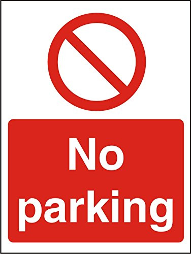 Seco Cartello di parcheggio, 200 mm x 300 mm, autoadesivo in vinile