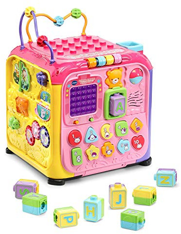 VTech Cube d'activités Ultimate Alphabet 80-5050 (Rose)