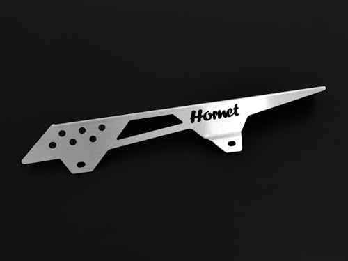 Kettenschutz kompatibel mit Honda CB 900 F Hornet BJ 2002-05 Logo silber
