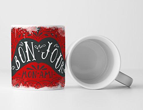 Eau Zone Motiv Spruch Tasse Geschenk