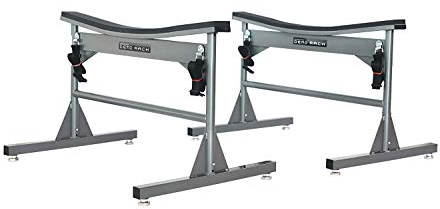 SPAREHAND 14 Fishing Kayak Storage Freestanding Rack, Heather Grey