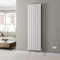 DuraTherm® 1800 x 528mm White Vertical Designer Radiator Single Column Flat Panel Modern Central Heating Panels Bathroom Radiators