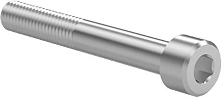 40X M6x10 Zylinderschrauben mit Innensechskant DIN 912 A2 Edelstahl ISO 4762 40 Stück
