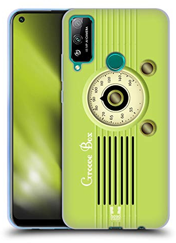 Head Case Designs Groove Box Vintage Radio Telefon Soft Gel Handyhülle Hülle kompatibel mit Honor Play 4T