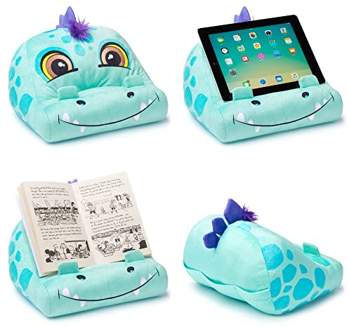 Support pour iPad et Tablette Universel pour Enfants Cuddly Reader | Porte-Livre | Coussin de Lecture | Lecture au Lit, à la Maison | Compatible avec Téléphones, Liseuses