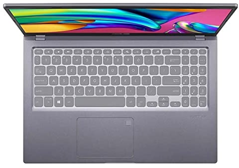 MiNGFi silicone coperchio della tastiera Copritastiera per ASUS VivoBook 15 F515 X515 S515 M515 D515 S15 S530 S512 F512 X512 R564JA X509 - Trasparente