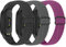 SHIJZWD 3 Pack Elastisch Armband Kompatibel mit Xiaomi Mi Band 7/Mi Band 6/Mi Band 5 Armband, Verstellbares Ersatzarmbänder Sport Loop Nylon Uhrenarmbänder für Xiaomi Mi Band 5/6/7 Damen Herren