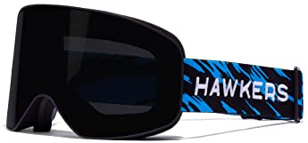 HAWKERS ARTIK, Gafas de ski, Unisex adulto, Big Black, Talla grande