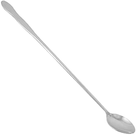 PATIKIL 10 Acciaio Inox Stoviglie Manico Lungo Misurato Cucchiaino per Bevande, Bevande