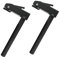 Lot de 2 pinces de serrage pour trou de chien à action rapide pour le travail du bois et le bureau - Cadre réglable - Fixation rapide - Outil de fixation pour trou de chien (20 mm, 2)