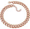 RUGGED steel - Damen Kette aus massivem Edelstahl 13 mm breit - stylische kurze Frauen XXL Statement Gliederkette 35 40 45 + 5 cm - Silber Gold Roségold wasserfest & hypoallergen - inkl. Schmuck-Box